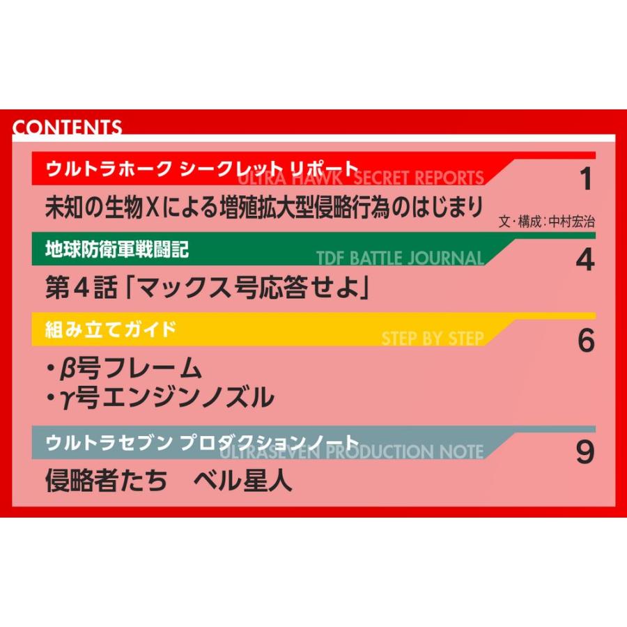 デアゴスティーニ　ウルトラホーク1号　第50号