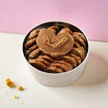 【菓本多田】伯爵杏仁 極品蝴蝶酥｜年節禮盒 伴手禮 生日禮物 交換禮物 彌月禮盒 蛋奶素