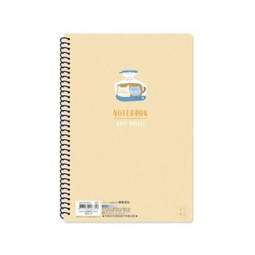 珠友ChuyuB5線圈筆記(空白)/喵喵吐司/SS-18118-03/258x176x10mm