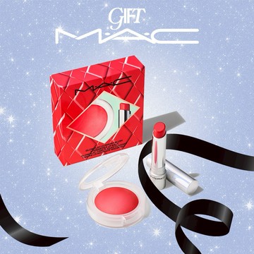 【MAC】[兩色系可選]未來樂園系列｜超漾光唇頰組 #聖誕禮物 #交換禮物