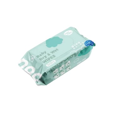 nac nac 嬰兒柔細乾濕二用巾｜80抽【佳兒園婦幼館】