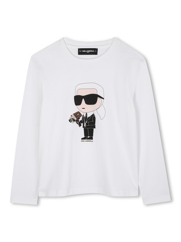 karl lagerfeld t-shirt with logo