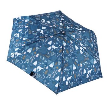 RAINSTORY白熊森林抗UV手開輕細口紅傘