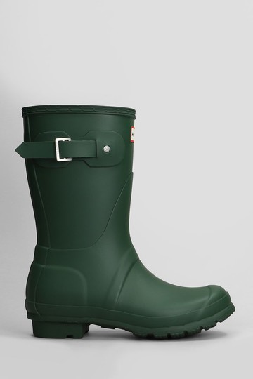 Hunter Original Short Low Heels Boots