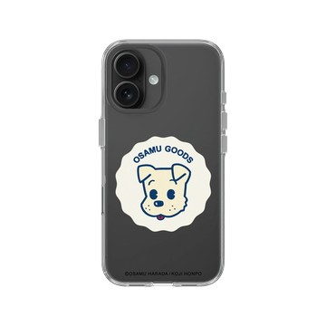 iPhone 16 Clear Case（相機按鈕） 透明 - OSAMU GOODS - 經典復古系列-Dog