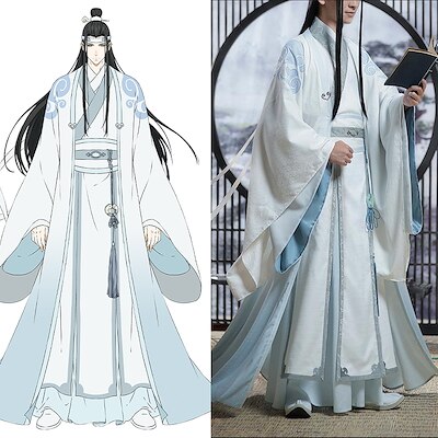 魔道祖師 コスプレ 藍忘機 衣装 中華服 古装セットアップ 演出服 撮影