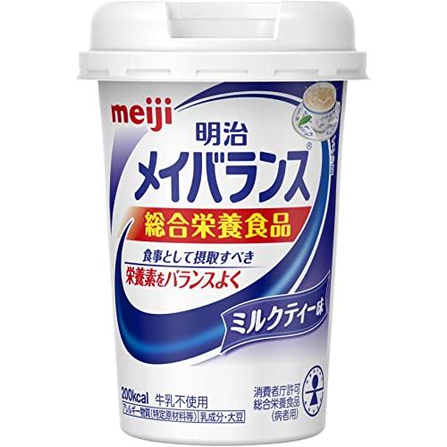 メイバランスミニカップ ミルクティー味 125ml×12本 明治