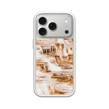 iPhone 18 Pro Mod NX -邊框背蓋組合 (相機按鈕) 白 - LOOK！多看我一眼 LOOK! Nature Seeks Attention - 大自然的傑作（黃石國家公園）