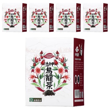 蔴鑽農坊 洛神烏龍茶  3.5g  15包  5盒