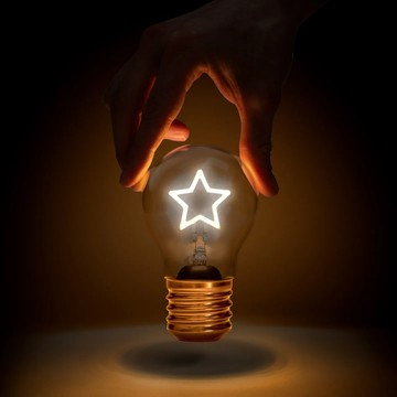 【築實精選】SUCK UK × Cordless Star Lightbulb  星星造型LED燈