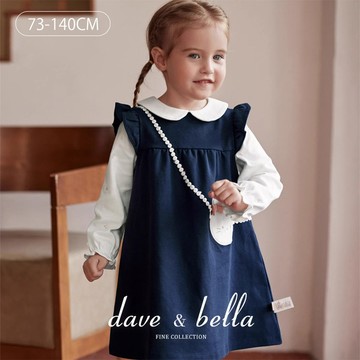 73-140 Dave&Bella 學院風娃娃領A字連衣裙