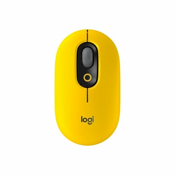 Logitech 羅技 POP MOUSE 無線滑鼠 - 酷玩黃
