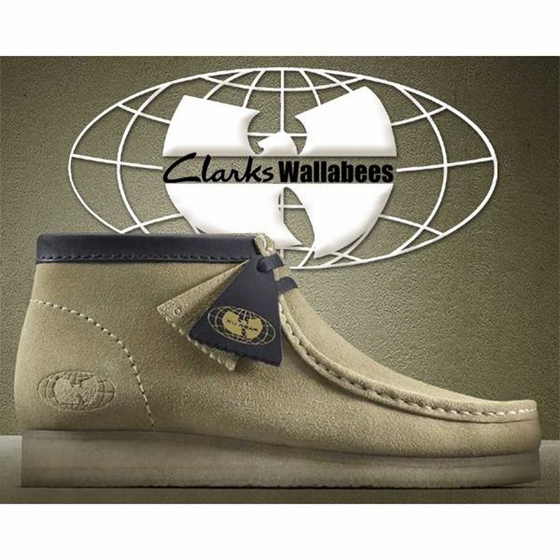 純正取扱店 [即購入可]希少！CLARKS×WU-TANG CLAN ワラビーブーツ