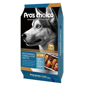 [福壽] Pro's Choice博士巧思 犬糧(成犬營養配方)15Kg