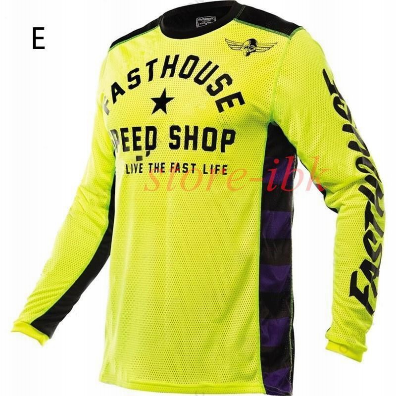 オフロード お洒落 モトクロスジャージ 長袖 Tシャツ 春夏秋