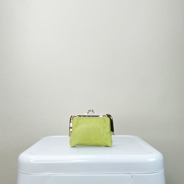 【M2nd】凱絲鴕鳥口金零錢包(蘋果綠-T73A)