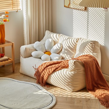 懶人沙發榻榻米單雙人陽臺躺臥休閑椅小戶型靠背沙發椅臥室小沙發