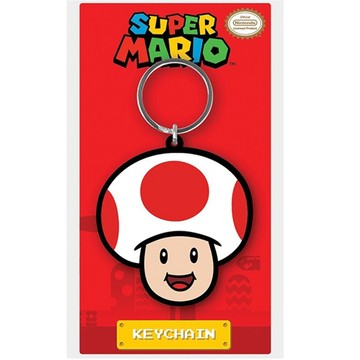 任天堂 奇諾比奧(Super Mario-Toad) 英國進口鑰匙圈