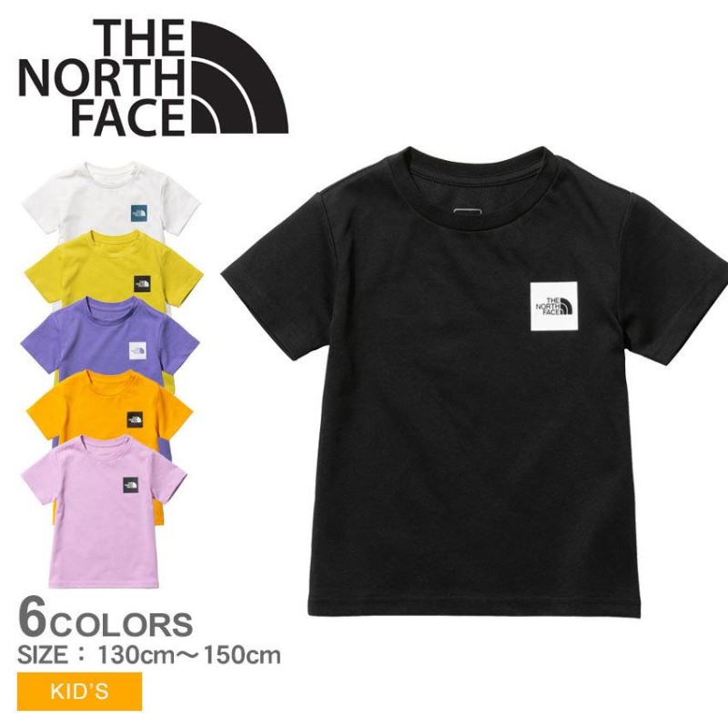 ザ ノースフェイス 半袖Tシャツ キッズ ジュニア 子供 ショートスリーブ スモール スクエア ロゴティー THE NORTH FACE  NTJ32251 LINEショッピング