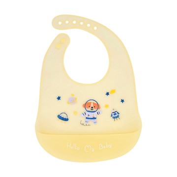 Mesenfants 【3入】MuslinTree 防水圍兜 嬰兒圍兜 立體圍兜 果凍圍兜 拉扯不易斷