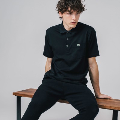 Lacoste x A.P.C.』 コットンギャバジンシャツ-