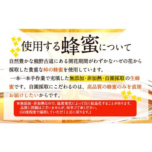 ふるさと納税 和歌山県 日高町 ドライフルーツ の 蜂蜜漬  熊野古道 峠の蜂蜜×ドライフルーツ 140g 1本 澤株式会社 《90日以内に順次出荷(土日祝…