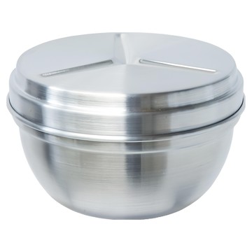 PERFECT 理想 雙層不銹鋼碗 極緻316 附蓋 12cm  銀色  1個