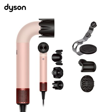 【戴森 Dyson】🎁生日禮物👩‍❤️‍👨HD17 精準造型 輕量吹風機 山櫻粉 💕(送收納架+抗毛躁吹嘴+捲髮烘罩)