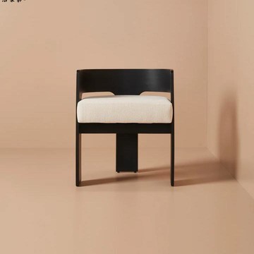 公司貨 免運 可開立發票 沙發 沙發椅 單人沙發 客廳沙發新中式復古餐椅現代簡約餐廳客廳實木餐椅設計師款奶油風靠背椅工廠現貨直銷 售後保障 全館八折 5k830