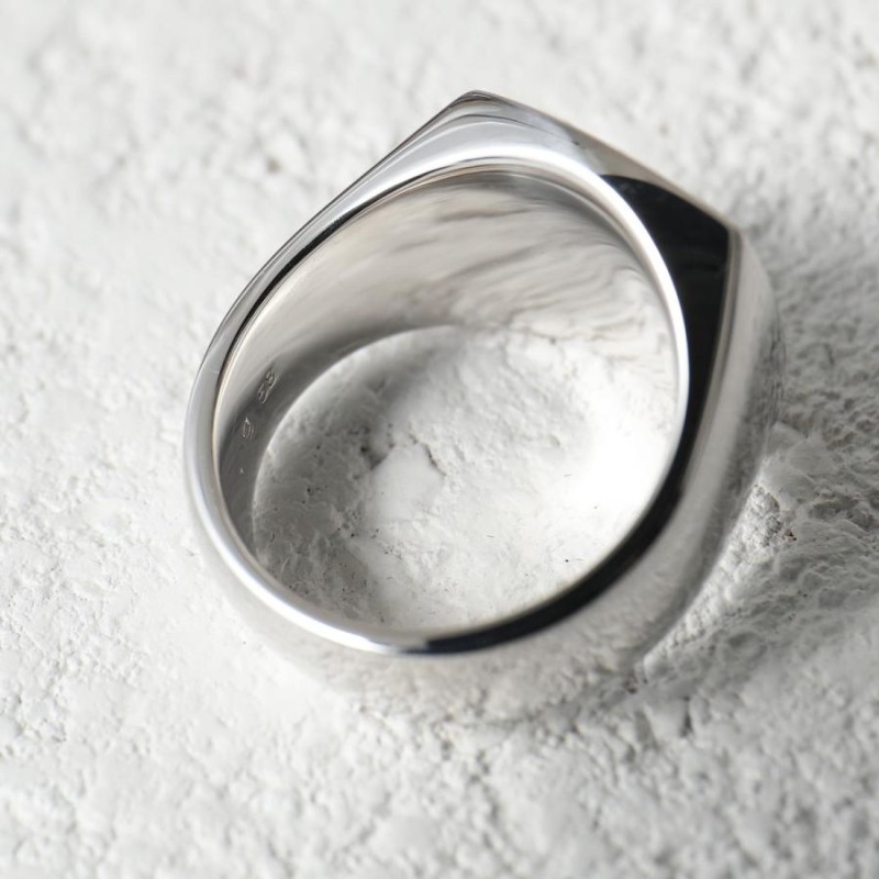 TOMWOOD トムウッド リング メンズ Cushion Polished ポリッシュ