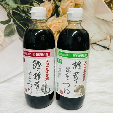 日本 DAISHO 大醬 河內屋 鰹魚香菇昆布露/香菇昆布露 500ml｜全店$299 全家取貨免運｜領券9折｜APP下單最高再賺22%點數⚡