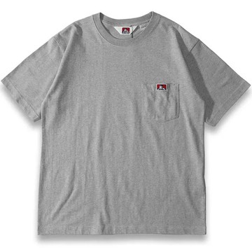 BEN DAVIS 26580000-03 BEN'S POCKET TEE 口袋 短T (麻灰色)
