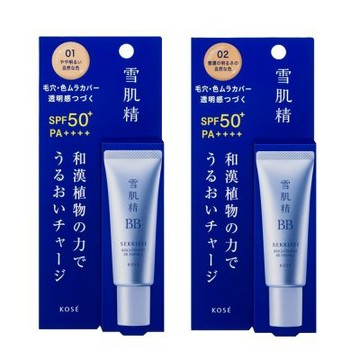 KOSE高絲 雪肌精水感BB裸妝蜜 30g (01明亮膚色/02自然膚色)任選 台灣專櫃貨