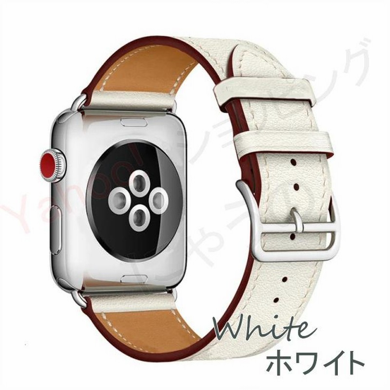 おトク アップルウォッチ バンド レザー 本革 AppleWatch ブラック m4x