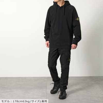 STONE ISLAND ストーンアイランド パーカー 761562160 メンズ コットン プルオーバー スウェット ロゴ刺繍パッチ 長袖  V0029 | LINEブランドカタログ