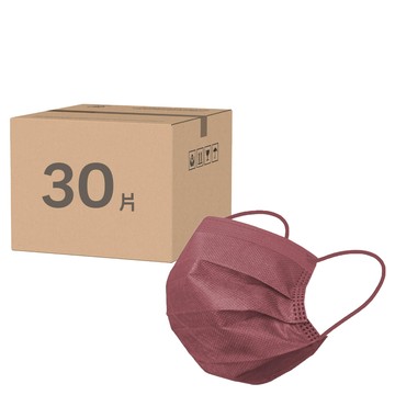 BABYBELLE 愛貝恩 成人醫用口罩 未滅菌  玫瑰煙粉  30片  1盒