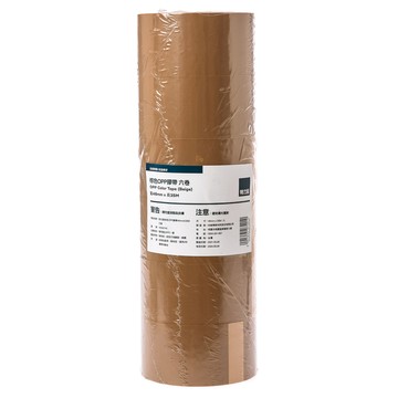 特力屋 OPP膠帶 棕色 6入 48mmx35m