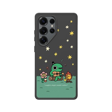 Galaxy S25 Ultra SolidSuit 黑 - 怪奇事物所 Incrediville - 所長的營火晚會