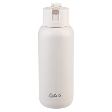 澳洲 Oasis 三層磁吸陶瓷保溫瓶 1000ml (燕麥白) 保溫杯 水壺 水瓶