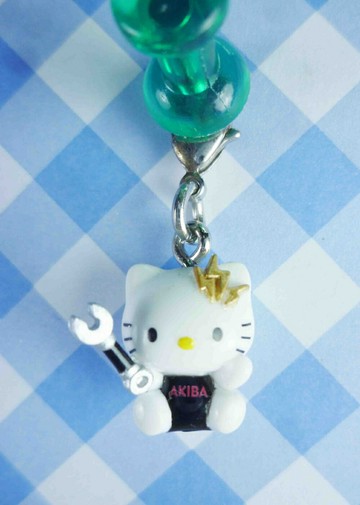 【震撼精品百貨】Hello Kitty 凱蒂貓 KITTY限定版吊飾拉扣-秋葉原(拿工具) 震撼日式精品百貨