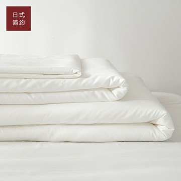 優購生活  全棉被子被芯春夏被純棉夏凉被a類母嬰四季被純白色空調被褥子薄