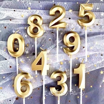 數字蠟燭 台灣現貨🎂E038艾妮 問號 蠟燭 生日蠟燭 高質感蠟燭 金色蠟燭 客製化蛋糕裝飾 派對佈置 慶生 壽星 烘焙