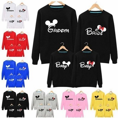 ディズニー ミッキー プルオーバー プリントスウェット トレーナー トップス カップル 親子服お揃い メンズ レディース キッズ グッズ 通販 Lineポイント最大get Lineショッピング