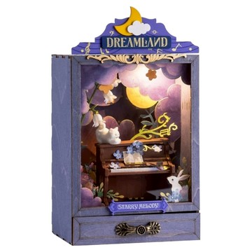 Rolife 秘密花園 劇場組裝小屋 鈴蘭夜曲 DS025  1個