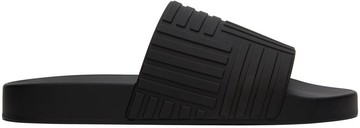 Bottega Veneta 黑色 Slider 拖鞋