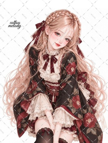 original sticker no.10385 人物貼紙 原創貼紙 人物貼紙 女孩貼紙 原創人物貼紙
