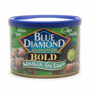 ブルーダイアモンド アーモンド（wasabi  soy sause わさび醤油味）Blue Diamond Almonds