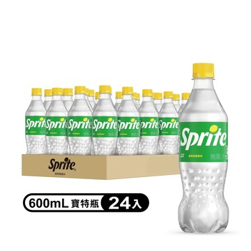 雪碧汽水600ml(24入/箱)