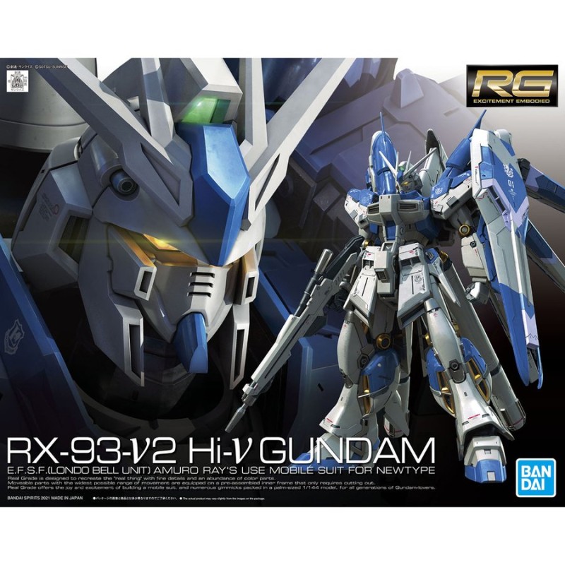 BANDAI SPIRITS RG 1/144 Hi-νガンダム [機動戦士ガンダム 逆襲のシャア ベルトーチカ・チルドレン] 通販  LINEポイント最大GET | LINEショッピング