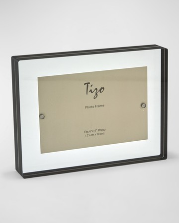LUCITE FLOATING FRAME, 4" x 6"